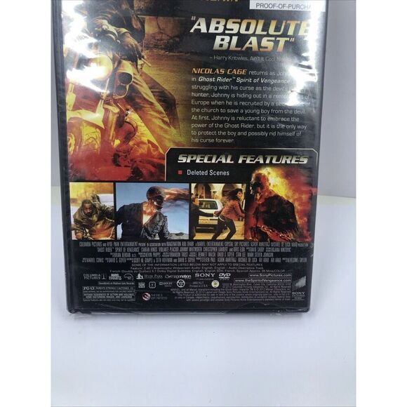 GHOST RIDER - Spirit of Vengeance - Nicolas Cage DVD NEW/SEALED - Picture 6 of 9